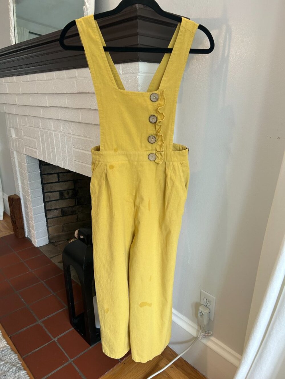 entro Soft MustartdJumpsuit Size S